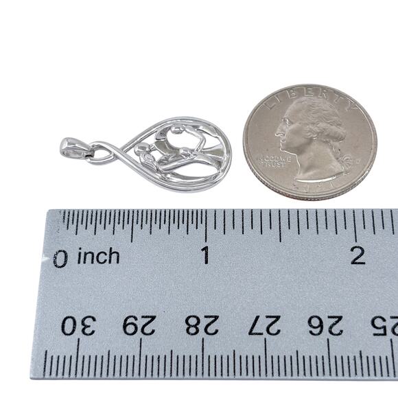 JWBR Sterling Silver 925 Family Pendant | Parents & Children Heart Design - Picture 6 of 7